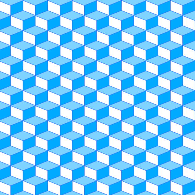 Japanese Pattern III - Blue