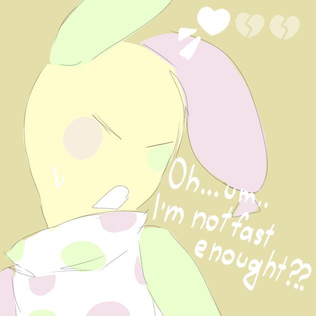 looey is so fast!