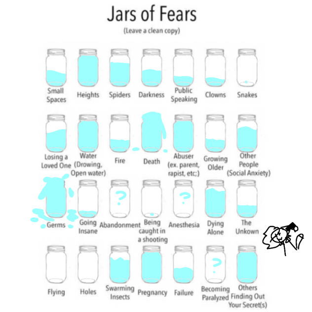 Jars of fears(My fears ofc)