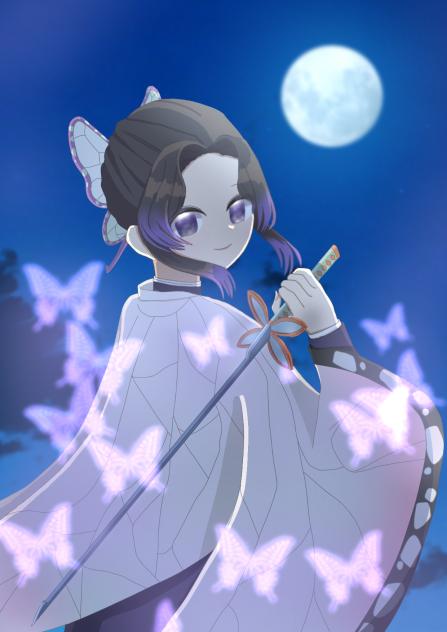 蟲柱　胡蝶しのぶ