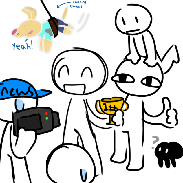 My part of the News collab! 📸