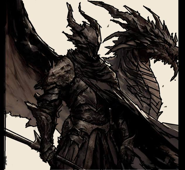 The true Dragonborn knight