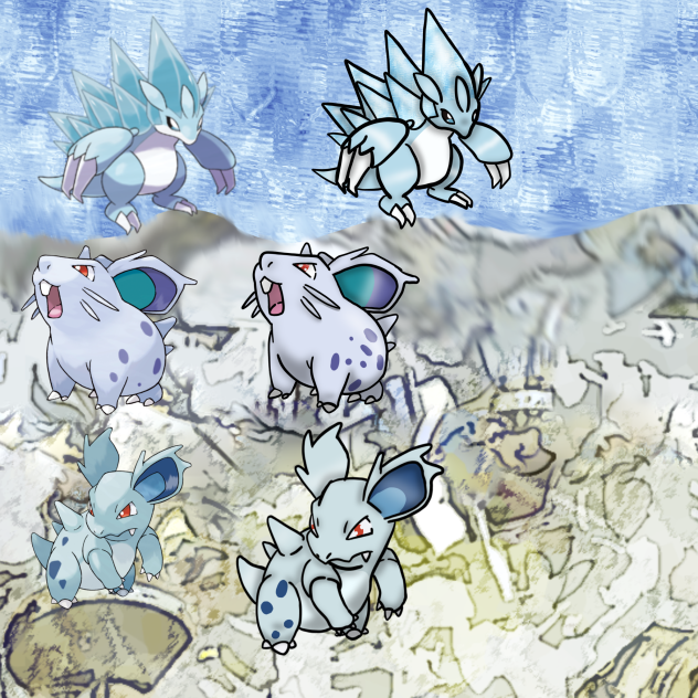 028-Alola form + 029 and 030