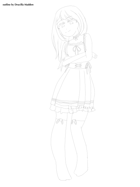 Maid outline