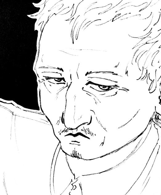 Ink drawing