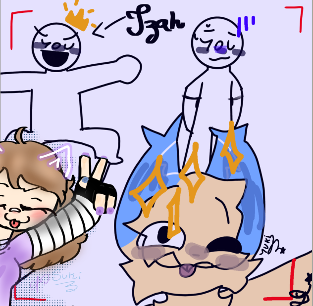 Collar com o Yuri e c a izah