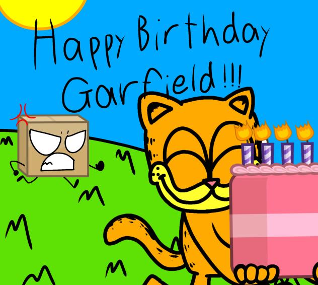 It’s Garfield’s 47th birthday!