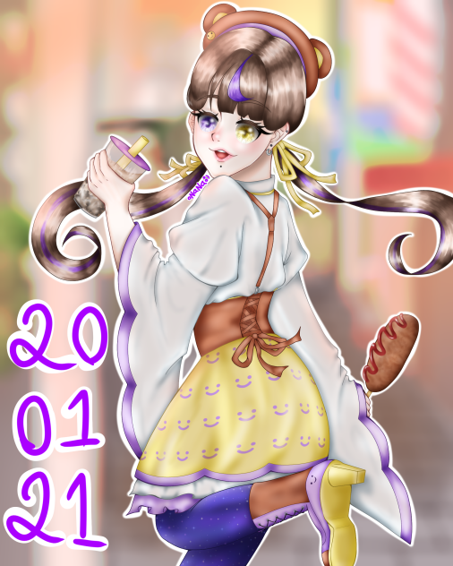 🍓Bday Art 2021 1 of 2🍓