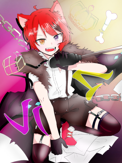 莉犬くん塗らせていただきました！