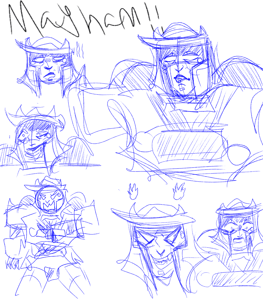 Mayhem doodles - ibisPaint