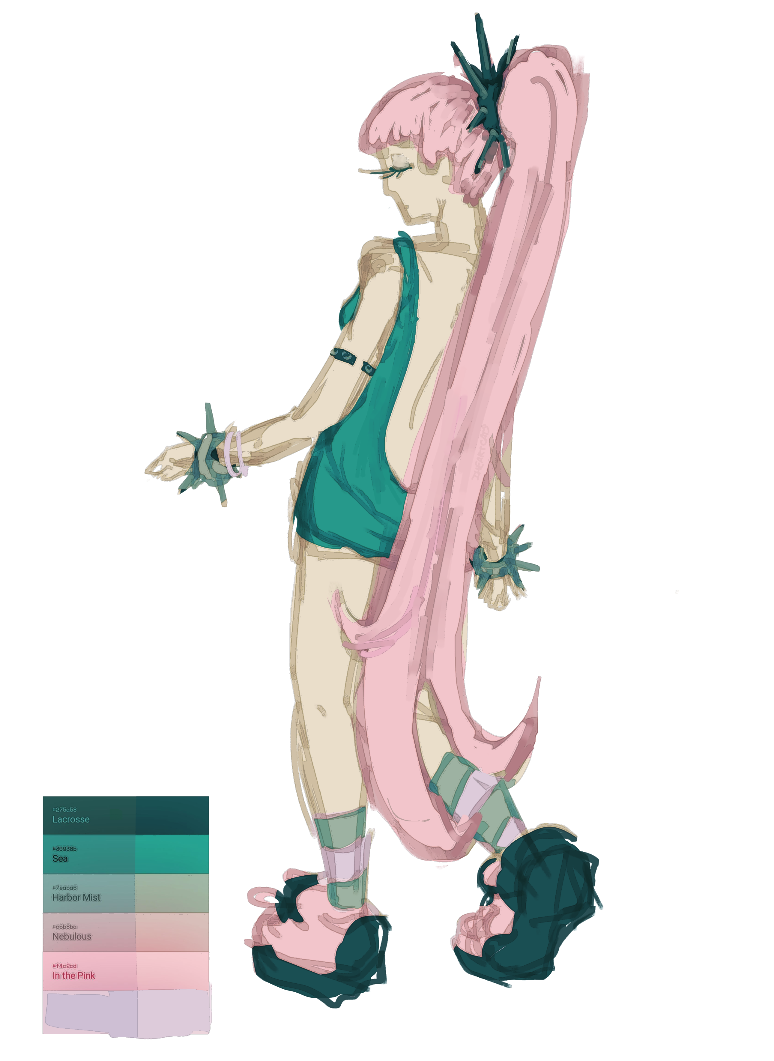 Quick character design - ibisPaint