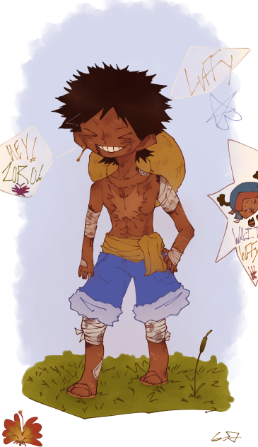 Luffy - ibisPaint