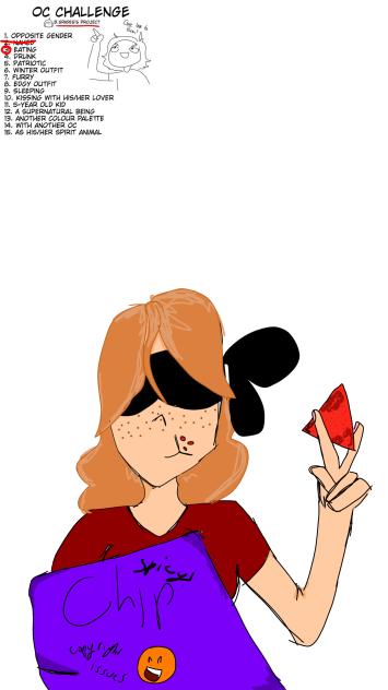 drawing OC challenge 2 - ibisPaint