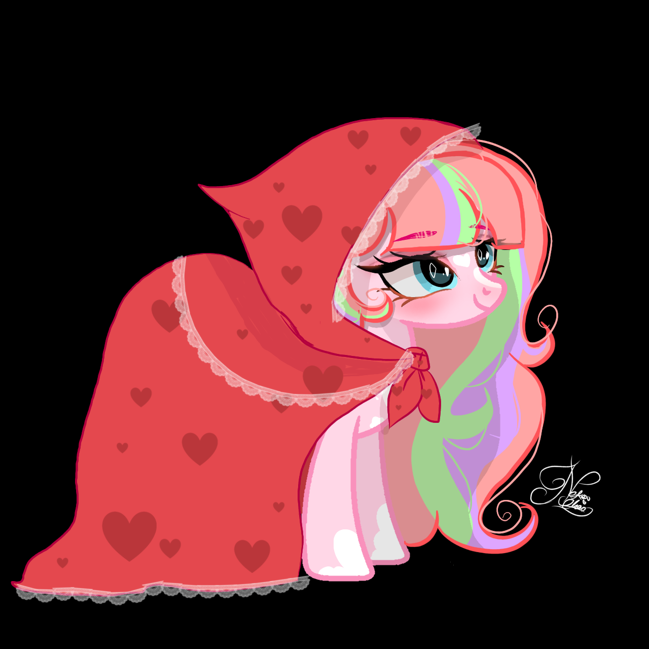 Ruby Hearts adoptable oc - ibisPaint