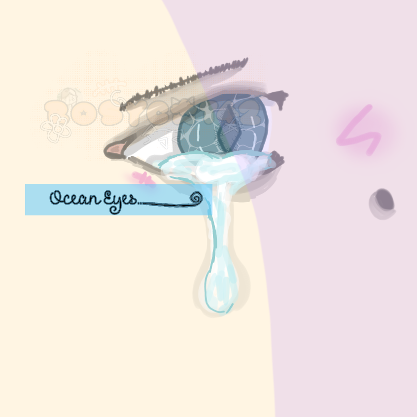 Ocean Eyes 🌊💧🩵 - ibisPaint