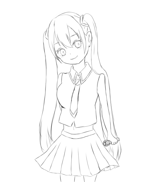 みくちゃんはぴば原画