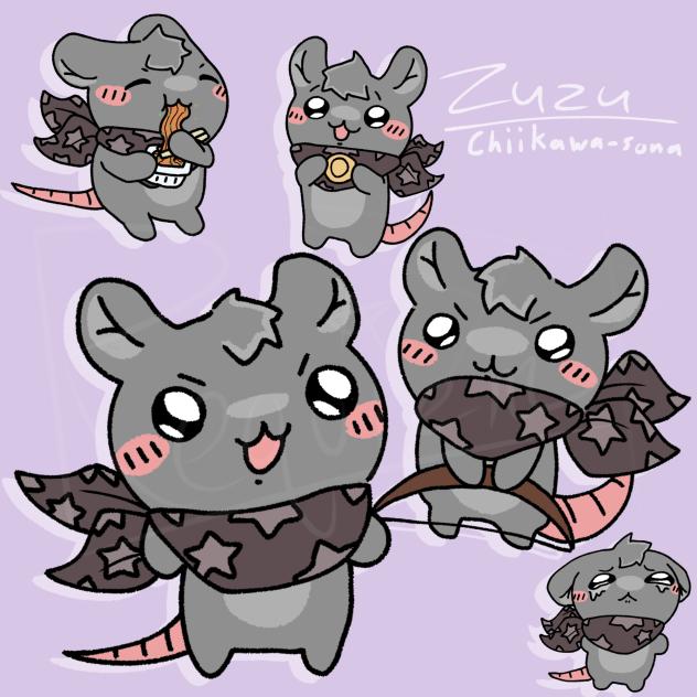 Zuzu my Chiikawa-sona