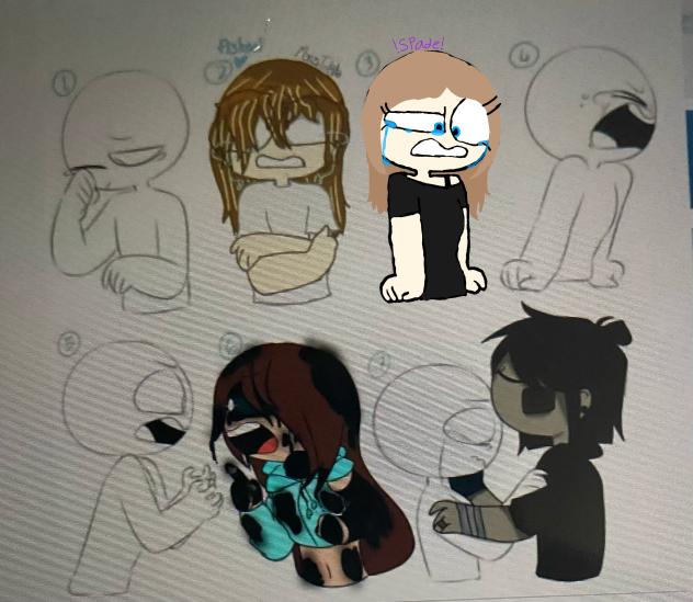 Crying collab - ibisPaint