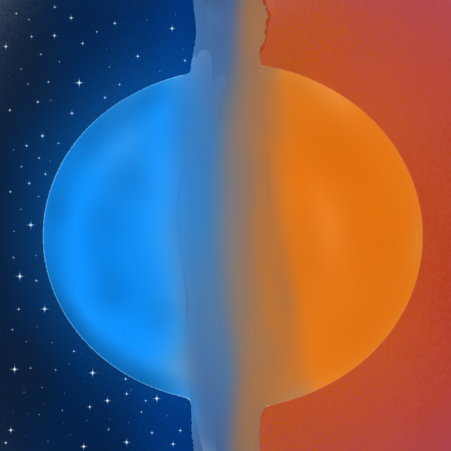 Sun and moon - ibisPaint