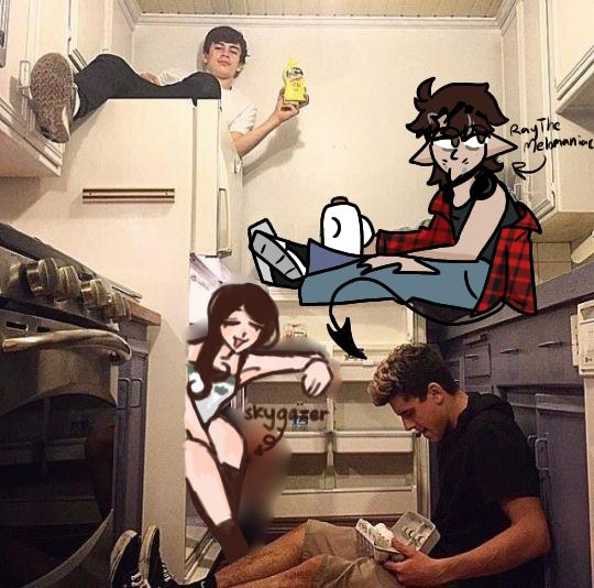 Kitchen collab thingy - ibisPaint