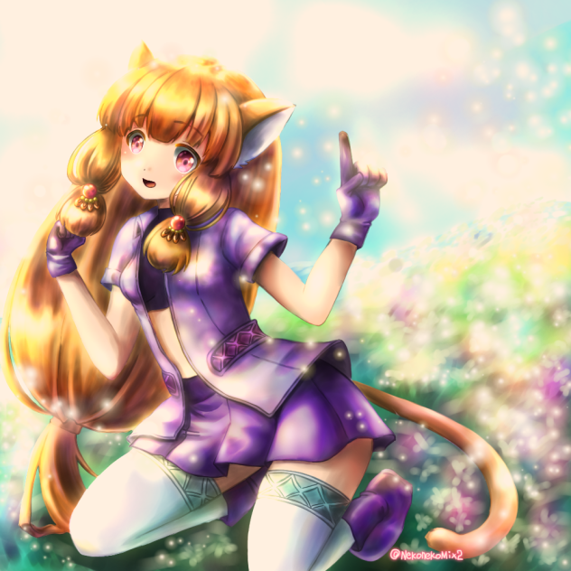 猫耳女の子