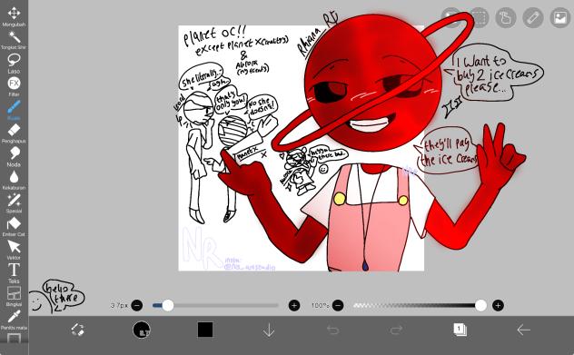 My planets oc!