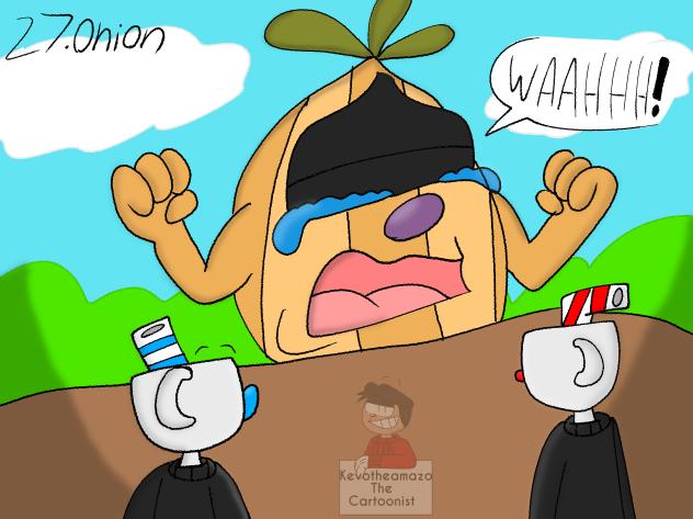 Inktober 2025 day 27 onion