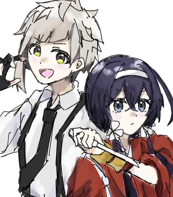 敦君と鏡花ちゃん