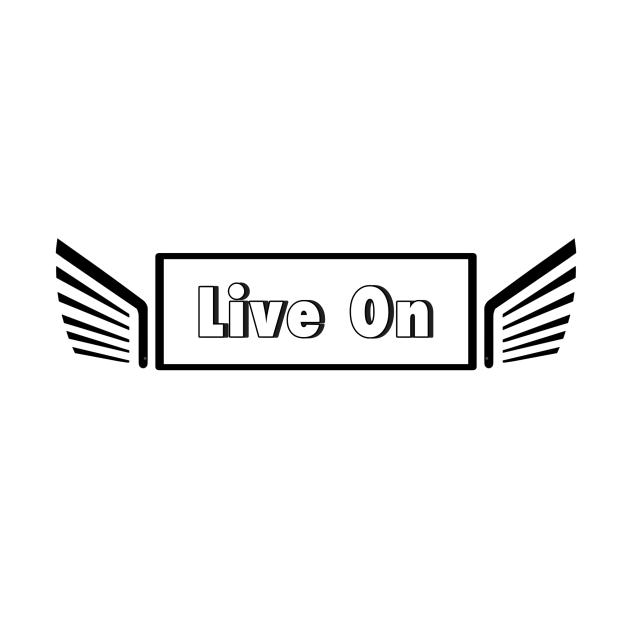 Live on logo