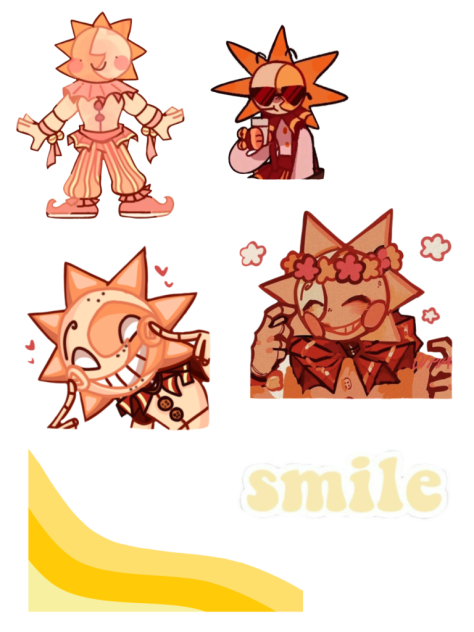 Stickers yellow