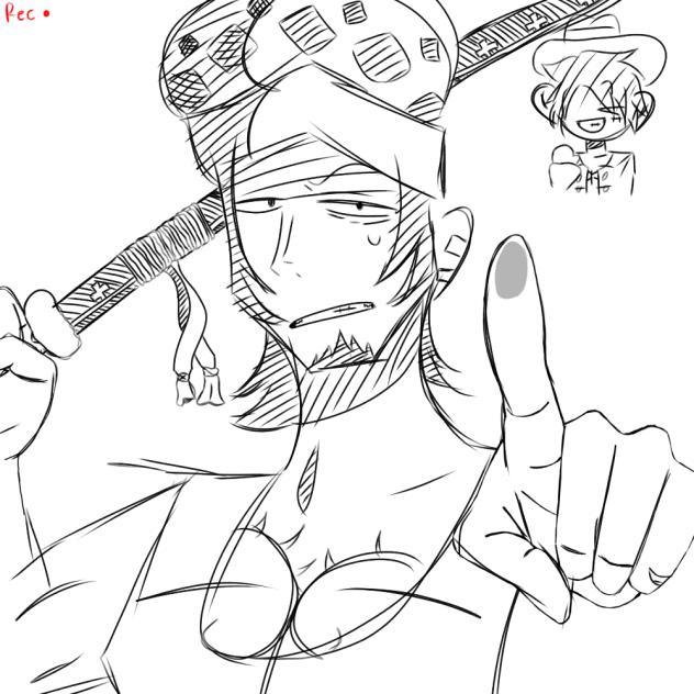 TRAFALGAR LAW!!