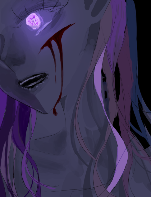 약간 이런 빛나는 눈 그려보고 싶어서 그림,,👁😶‍🌫️🎨