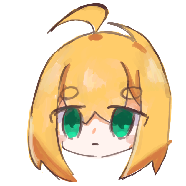 レイヤー一枚で描いた小玉