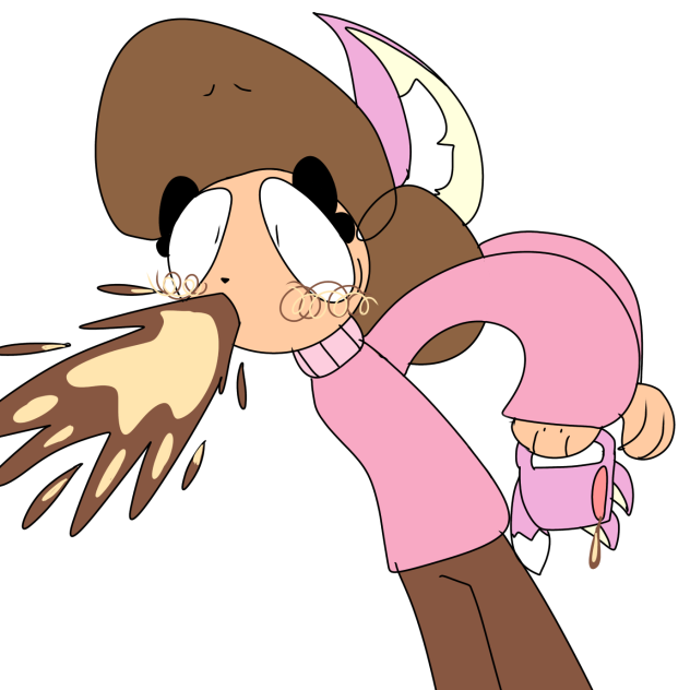 Ry tried coffee! It was a mistake-