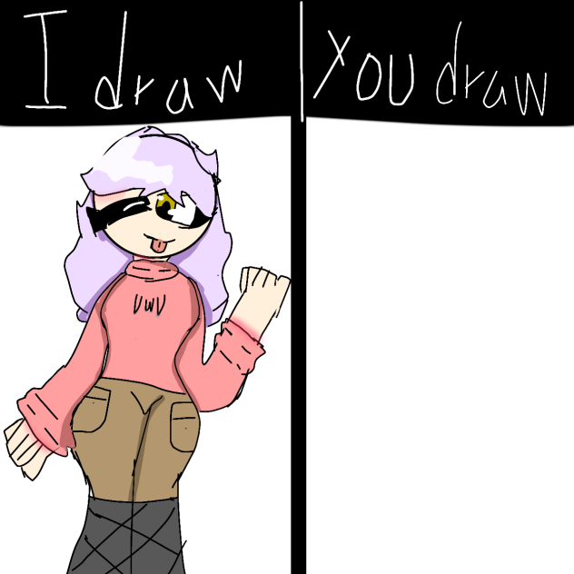 I draw You draw