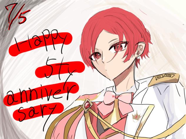 🐤りうらくん5周年おめでとう