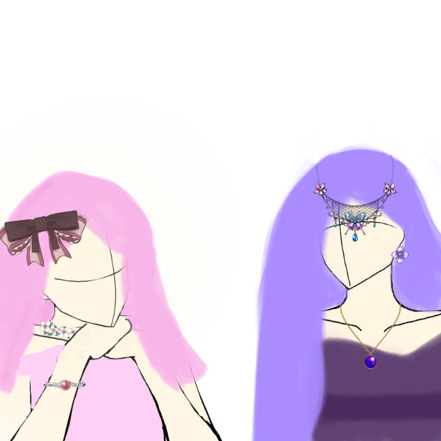 pink and purple
