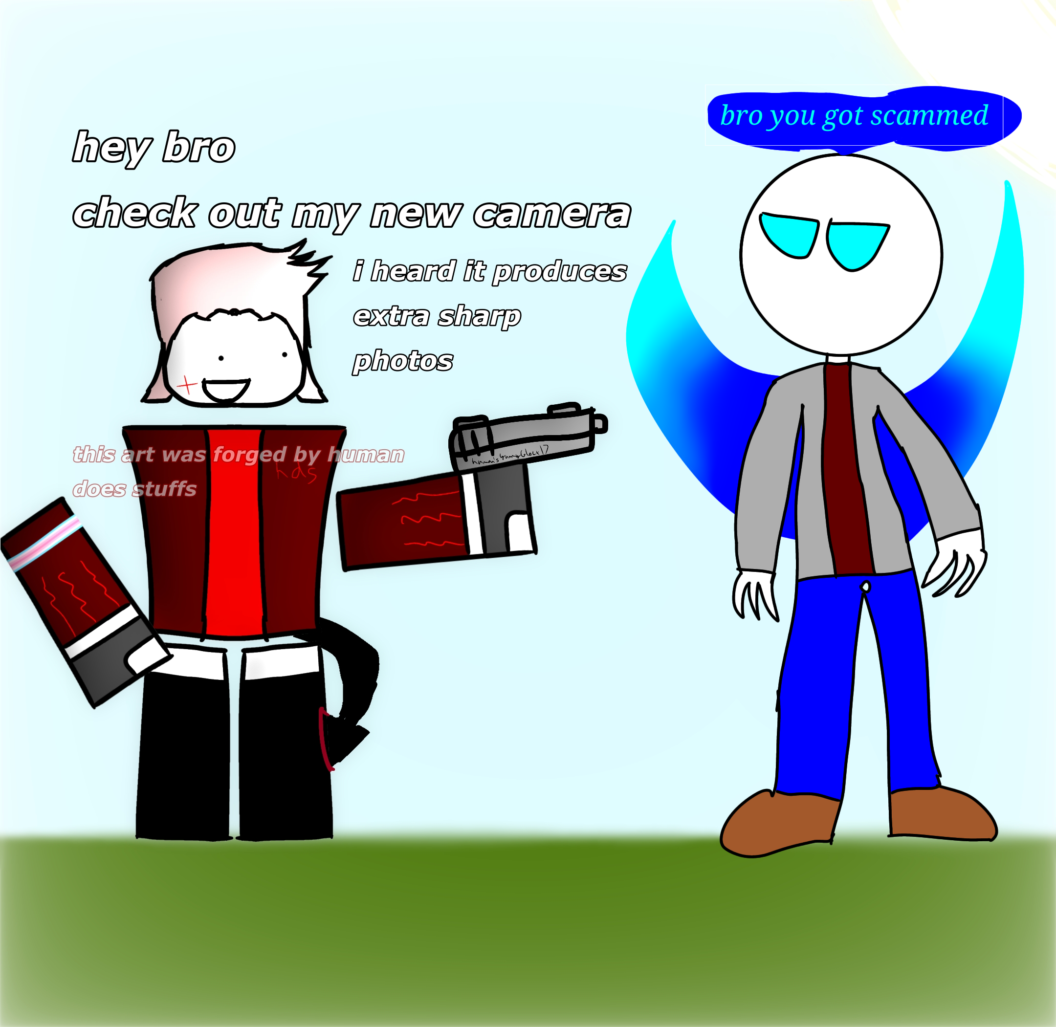 bros dead 💀 - ibisPaint