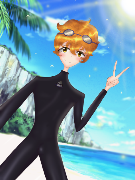 🏝beach day (redraw)🏝