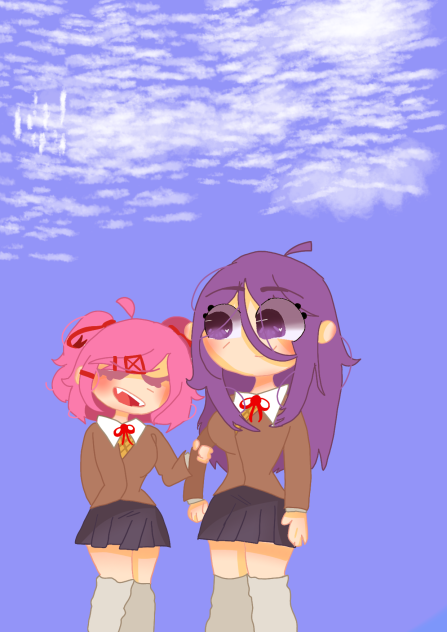 Natsuki and Yuri ~ DDLC