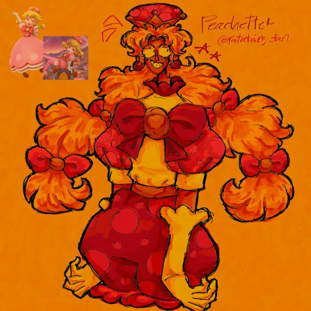 I just love peachette