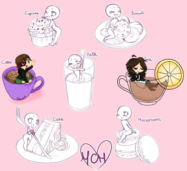 Food and drink Collab - ibisPaint