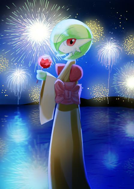 夏祭り　花火ばーじょん