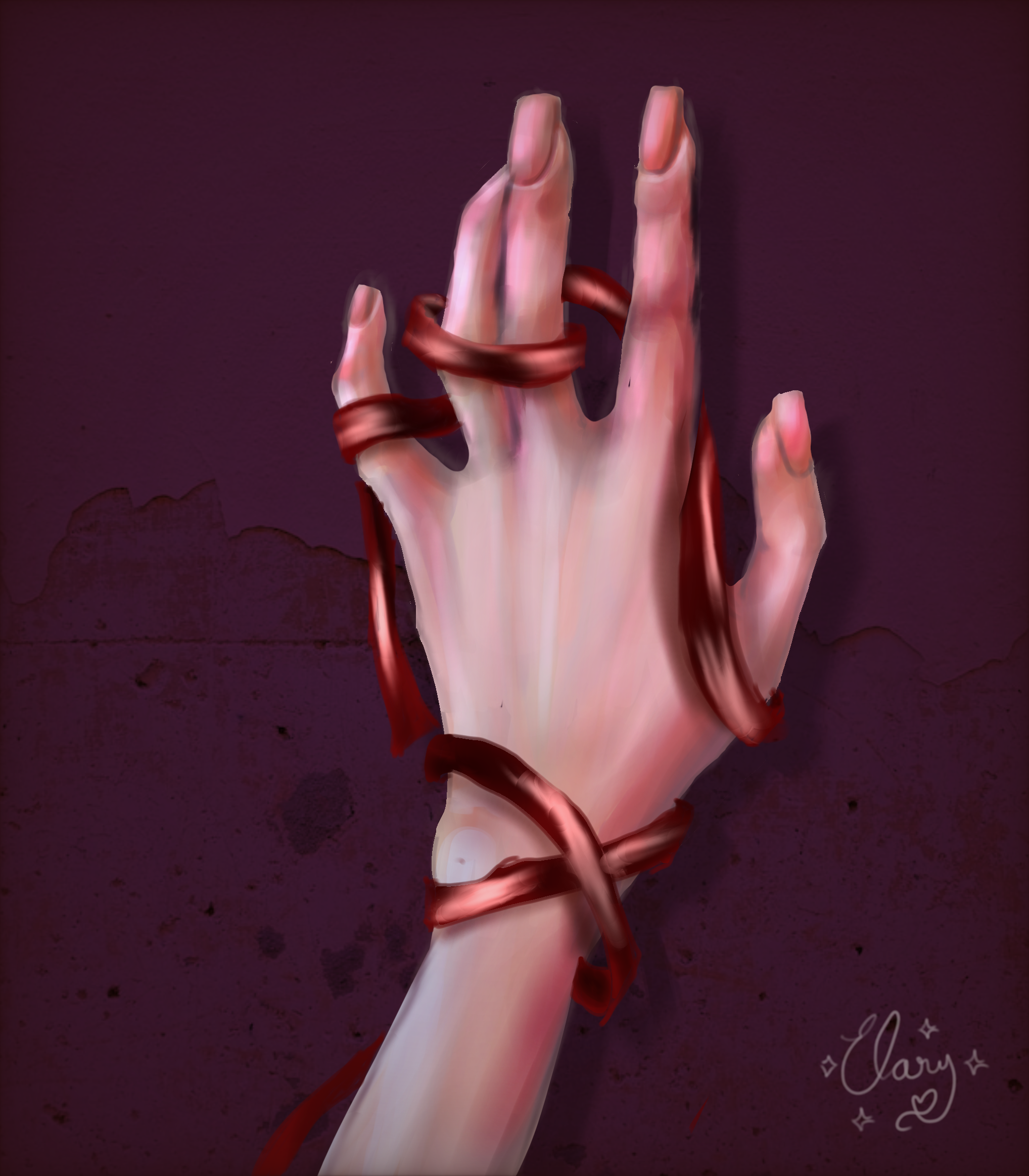 practice drawing hands - ibisPaint