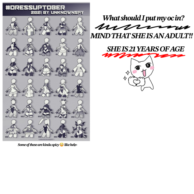 What should i draw my oc in