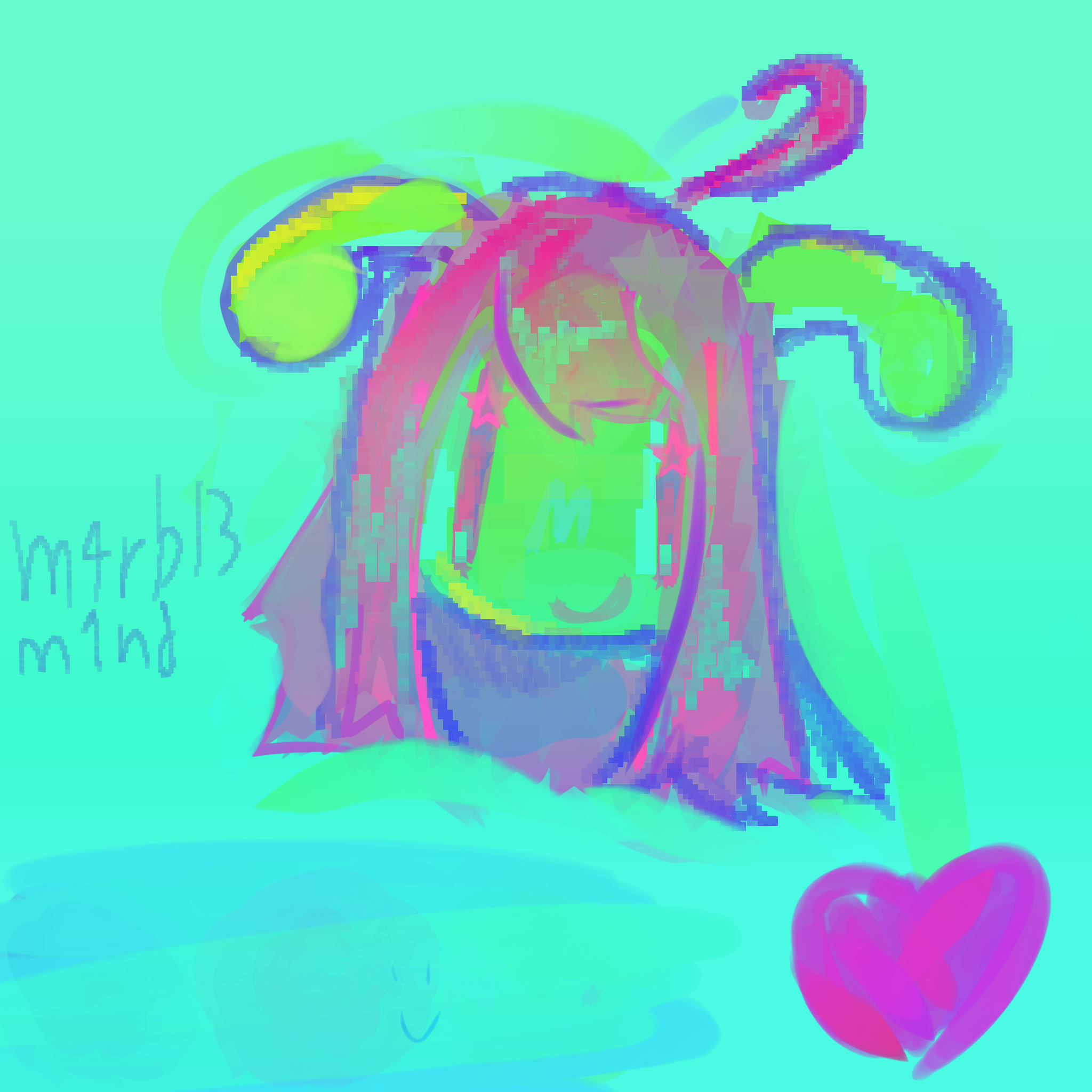 alien doodle - ibisPaint