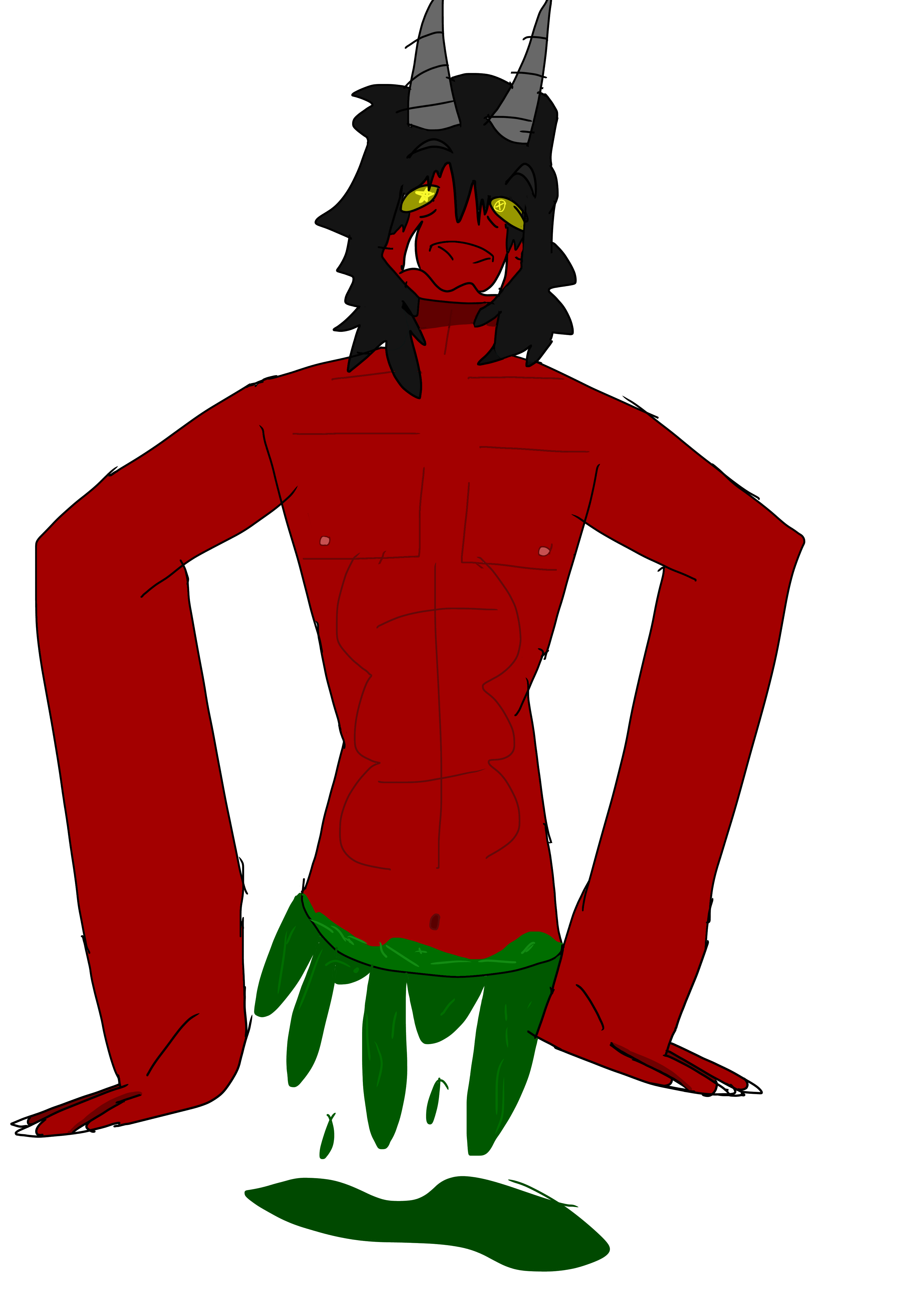 Emo demon guy - ibisPaint