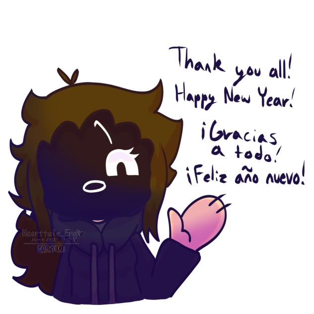 Happy New Year! - ¡Feliz año nuevo!