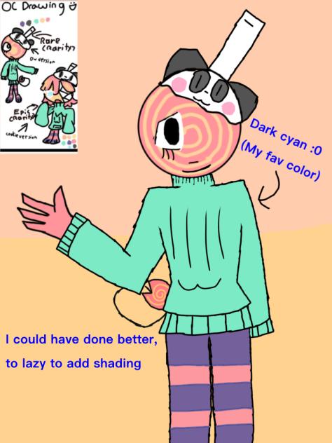 Katty fan art (OC by @mittens)