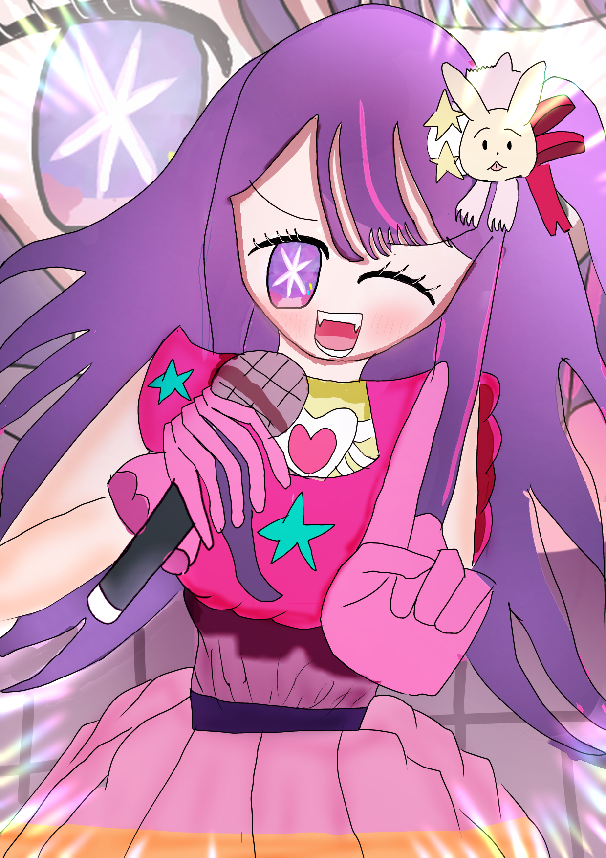 星野アイ サインはB！！ - ibisPaint